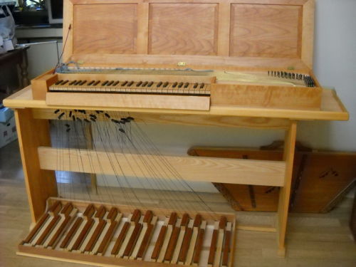 Clavichord type I w.pulldown pedal